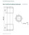 Mersen FR10GR69V2  2A GR 10 x 38 mm Electrical Fuses dimensions