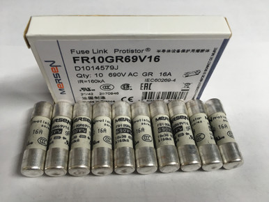 Ferraz SHAWMUT 10x38 500V 25A FR10GG50V25 E213099J LOT OF 10 FUSES NEW!!!!! | Australia