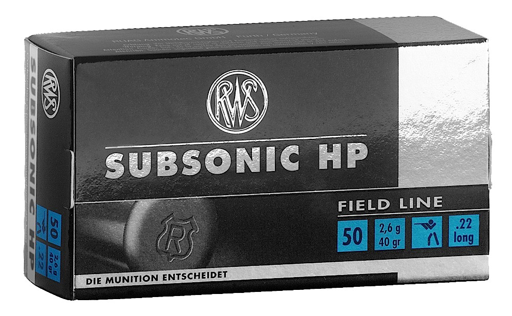 RWS Subsonic Ammunition, 22 Long Rifle | 2132664