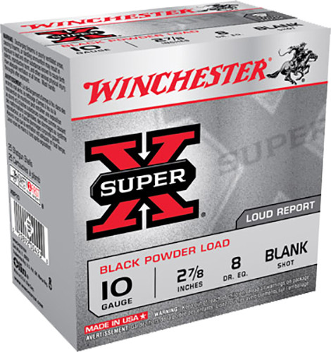 Winchester Ammo XBP10 Super-X Black Powder Load 10 Gauge 2.75 in 25 Bx/ 10 Cs
