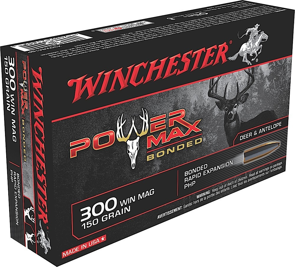 Winchester .300 Winchester Magnum Ammunition 20 Rounds Bonded PHP 150 Grains