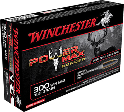 Winchester .300 Winchester Magnum Ammunition 20 Rounds Bonded PHP 180 Grains