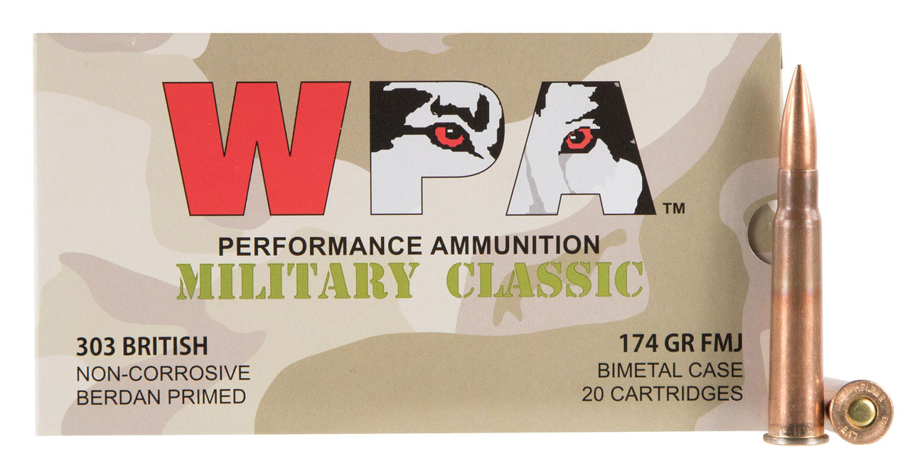 Wolf Military Classic Ammunition 303 British | MC303BRITH