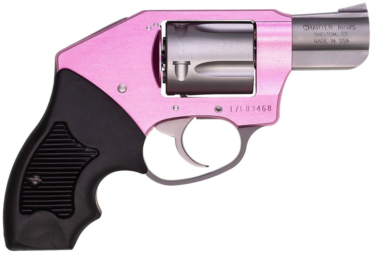 Charter Arms 53851 Undercover Lite Pink Lady Off Duty Revolver For