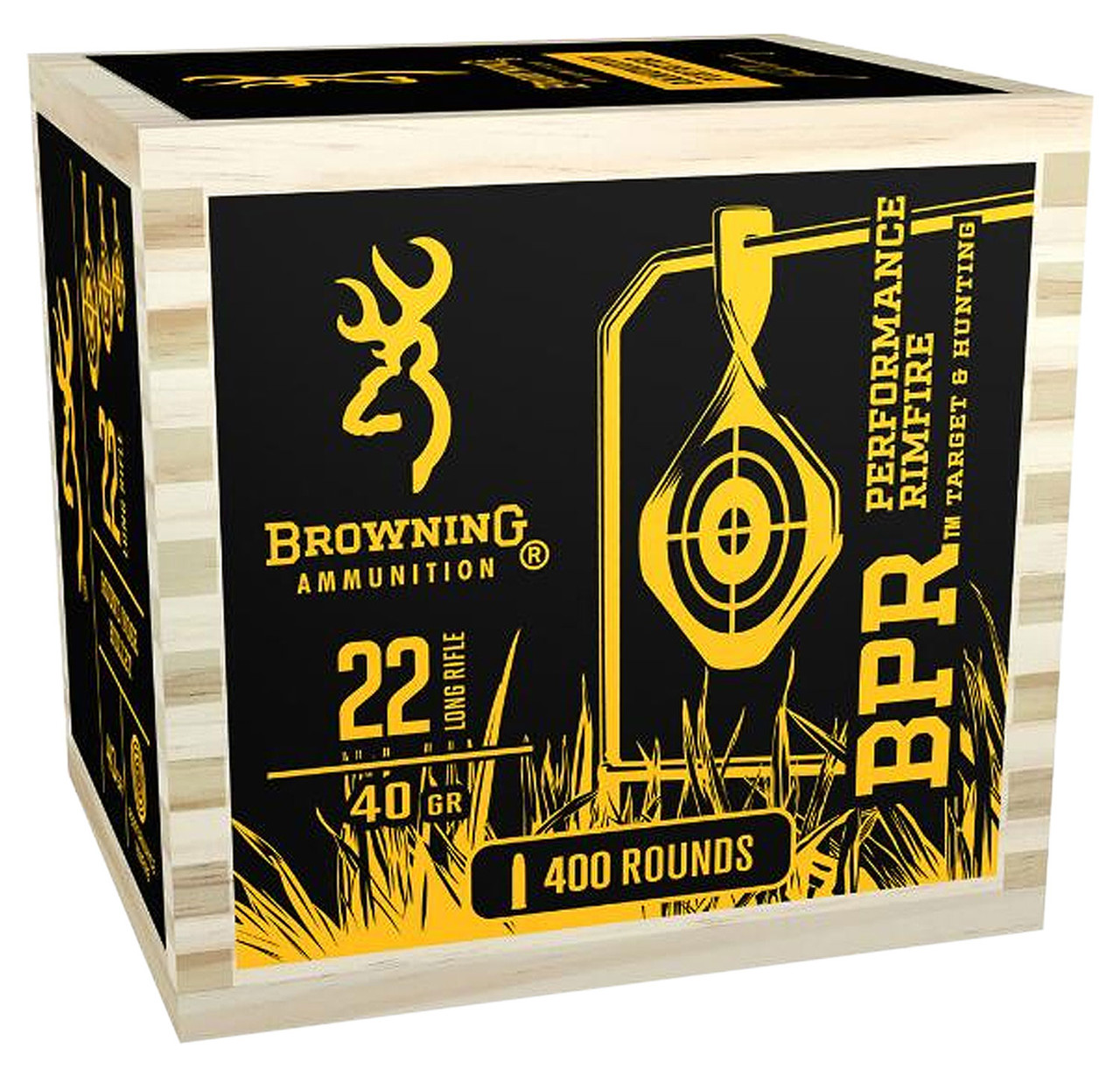 Browning BPR Performance Rimfire Ammunition, 22 Long Rifle | B194122WBO
