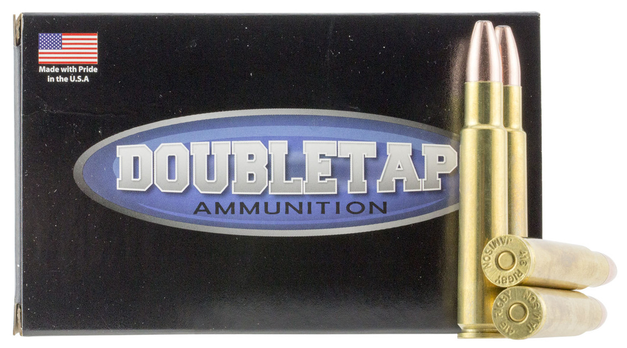 DoubleTap Ammunition 416Y400SF Safari Rifle 416 Rigby 400 gr Swift A Frame 10 Per Box/ 25 Cs