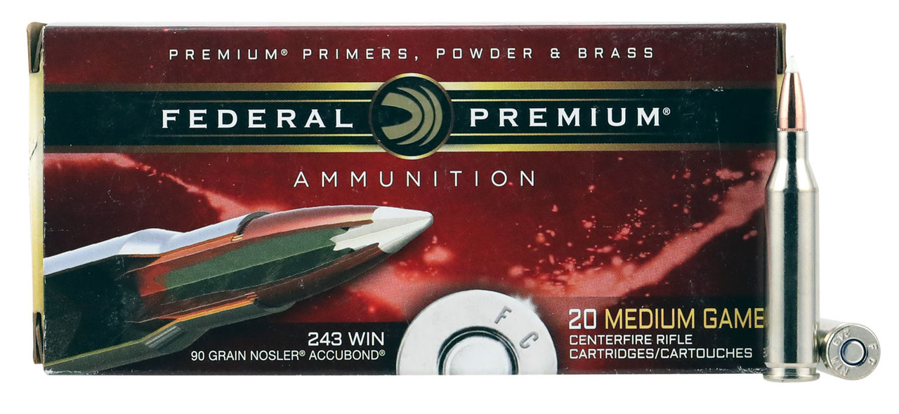 Federal Premium Ammunition 243 Winchester | P243A1