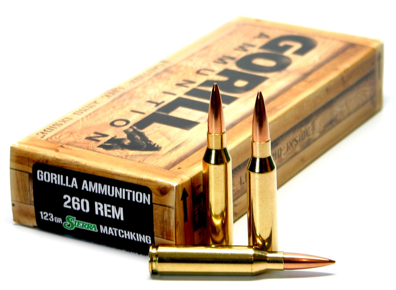Gorilla Target Ammunition 260 Remington | GA260123SMK