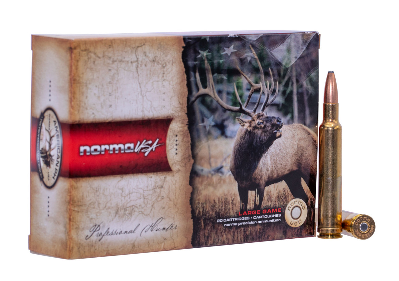 Norma Ammunition (RUAG) 20174632 American PH 300 Wthby Mag 165 gr Oryx 20 Bx/ 10 Cs