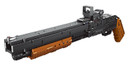 Remington Toys RM-1002 Remington Building Blocks Shotgun Black w/Brown Trim Plastic 21 in Long x 5.7 inTall Age 14+