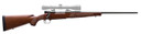 Winchester 535200229 Model 70 Featherweight 264 Win Mag 3+1 24 in Barrel, Forged Steel Receiver w/Integral Recoil Lug, Satin Walnut Feather Checkered Stock w/Schnabel Fore-End, , No Sights, Rifle