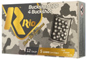 Rio Ammunition RB1227 Royal Buck 12 Gauge 2.75 in 27 Pellets 4, Buck Shot 5 Bx/ 50 Cs