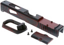 Rival Arms RA-RA14G106A Faction Series Slide A1 with Docter Cut Cerakote Ready Red 17-4 Stainless Steel for Glock 17 Gen4 (Slide & Mag Well Only)