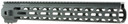 Samson SX-ML-15 M-LOK SX AR-15 6061-T6 Aluminum Black Hard Coat Anodized 15 in