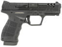 SAR USA SAR9CXBL SAR9 Compact X 9mm Luger Caliber with 4 in Barrel, 15+1 Capacity, Black Polymer with Picatinny Rail & Finger Grooves Frame, Serrated Black Steel with Ports Slide & Black Polymer Grip