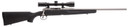 Savage Axis II XP Stainless Rifle 22546, 25-06 Rem, 22 in Stainless BBL, Bolt Action, Black Syn Stock, Stainless Finish, 4 Rds, w/Weaver Kaspa 3-9x40mm Scope, DBM