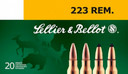 Sellier & Bellot Rifle Training Ammunition 223 Remington | SB223A