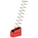 Shield Arms +2 Mag Extension G43-ME-2-RED, Fits Glock 43 Mag, Aluminum, Anodized Finish, Red G43-ME-2-RED