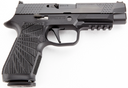Sig & Wilson Combat P320 Full-Size Pistol SIG-WCP320F-9BATS, 9mm, 4.7 in, Action Tuned, Straight Trigger, Black, 17 Rds