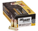 Sig Sauer Elite Ball Handgun Ammunition, 38 Super | E38SUB50