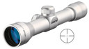 Simmons Prohunter Handgun Scope 807739, 4x, 32mm Obj, 1 in Tube Dia, Silver, Truplex Reticle