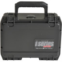 SKB iSeries Mil-Spec Pistol Case Black Small w/ Cubed Foam 3i-0705-3B-C