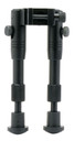 SME SMEBP Shooting Bipod Black Anodized 6-7 in Aluminum
