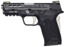 Smith & Wesson M&P Shield EZ Performance Center Pistol 13225, 9mm, 3.83" Ported, Thumb Safety, Black/Silver, 8 Rds