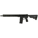 Sons of Liberty Exo 3, Semi-automatic, AR, 223 Remington/556NATO, 16 in Threaded Barrel, A2 Flash Hider, Liberty Fighting Trigger, Liberty Charging Handle, Anodized Finish, Black, Right Hand, CompMag Compliant Magazine, 10 Rounds M4-EXO3-16-CA-COMP