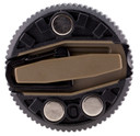 Streamlight 44942 Siege AA Magnetic Base Flashlight Base Black/Brown