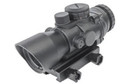 Sun Optics PS30332IR CQB II Prismatic Sight Scope, Illuminated Reticle, 3x 32mm Objective, Black Finish