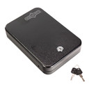 Surelock Security 3KEYMLBL Nighthawk Mobile Vault I Key Entry Matte Black Steel Holds 1 Handgun 2 in H x 6.50 in W x 9.75 in D