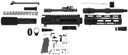 TacFire PK223LPK7S AR 223 Wylde Pistol Build Kit with Lower Parts Kit 7.5 in Black Parkerized Barrel