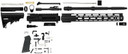 TacFire RK556LPK AR 5.56 NATO Rifle Build Kit with Lower Parts Kit 16 in Black Parkerized Barrel