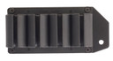 TacStar 1081140 SideSaddle 4 Shot Shotshell Carrier 12 Gauge Benelli Nova Black Polymer/Aluminum