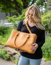 Tactica TT-PR-M1817-YL Elegant Protection Conceal Carry Purse Yellow Shoulder Ambidextrous Hand