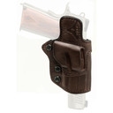 Tagua Ambi Lock OR TX-LOCK-R-OWB-490, OWB Belt Holster, Leather, Black, Fits Sig Sauer P365