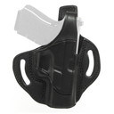 Tagua Standoff Thumb Break, OWB Belt Holster, Fits S&W N Frame 4 in, Right Hand, Leather, Black TX-BH1-950