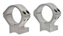 Talley Lightweight (Extended) 2-Piece Scope Mounts, Savage A17, A22 Round Receiver, 1 in Rings High, Silver | S95X725