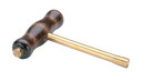 Thompson Center 31007079 T-Handle T/C Muzzleloaders Hardwood/Solid Brass Rod 1