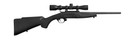 Traditions Crackshot Rifle CR1220070, 22 LR, 16.5 in BBL, Break Open, Syn Black Stock, Black Finish, 1 Rds, w/Scope