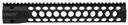 Troy Ind STRXAC113BT0 Battle Rail Alpha Revolution AR-15 Rifle Carbon Fiber Black 13 in L