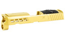 True Precision Axiom Slide TP-P32CS-G-RMR, Fits Sig P320 Compact, Gold TiN Finish, RMR Optic Cut Cover Plate TP-P32CS-G-RMR