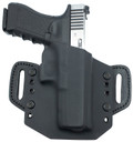 TX 1836 Kydex OATH215 OathKeeper OWB Black Kydex Belt Slide Fits 1911 Fits 5in Barrel Right Hand