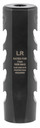 Ultradyne UD11240 Apollo LR Compensator Black Nitride 416R Stainless Steel with 5/8 in-24 tpi Threads, 3.50 in OAL & 1.04 in Diameter for 7mm AR-Platform