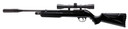Umarex 2251306, Fusion CO2 Air Rifle With 4x 32mm Scope, Bolt Action, .177 Cal, Black Synthetic Stock, Black Finish