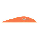 VaneTec Super Spine Vanes Flo Orange 23 in 100 pk SS23-05-100