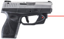 Viridian 912-0002 E-Series Laser Sight <5mW Red laser with 635-650nM Wavelength 25 yds Day/1 mi Night Range Black Polymer for Ruger 709,740 Slim