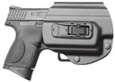 Viridian TLKHX1 Green Laser TacLoc X5L Holster Right Hand Black 3 in & 4 in For Glock 17, 22, 19, 23 Kydex