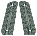 VZ Grips DDBGXA 1911 Double Diamond Grip Panels Diamond Texture G10 Black/Gray